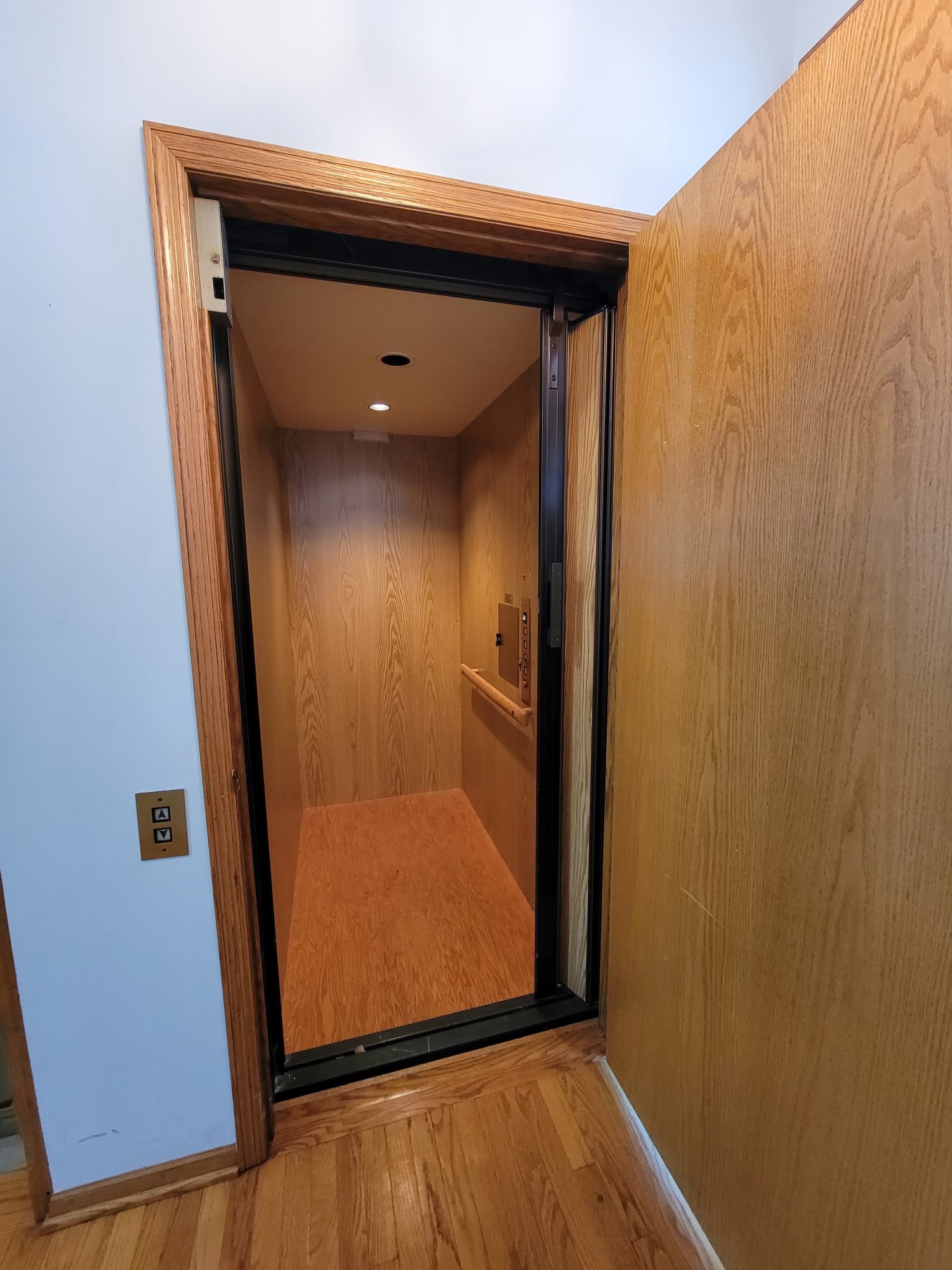Modern elevator providing easy access to all floors