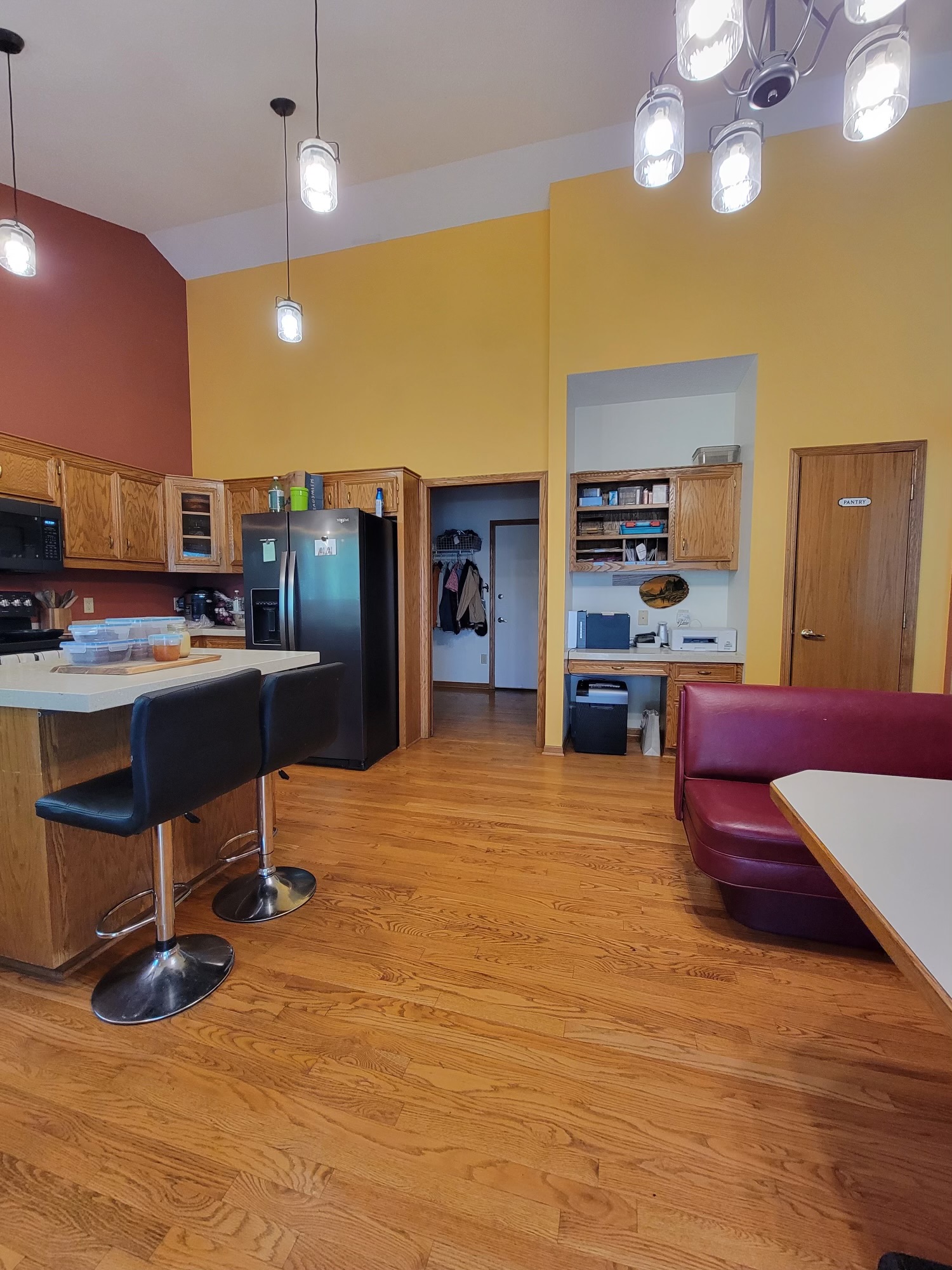Modern fully-equipped kitchen